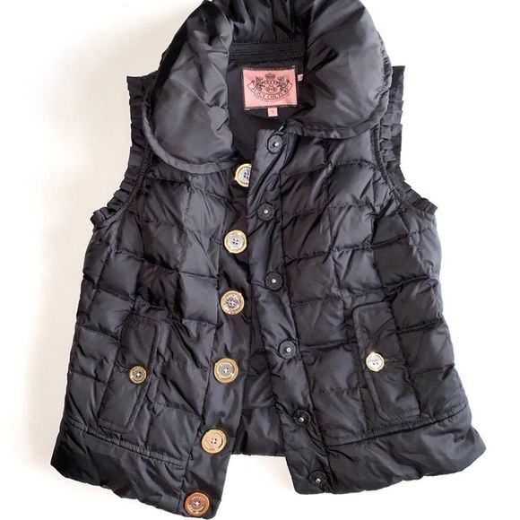juicy couture puffer vest - Picture 8 of 10